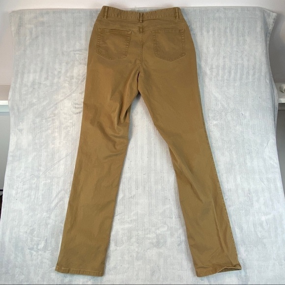 J. Jill Authentic Fit Slim Leg Jeans Sz 10 Tall Stretch Straight Leg Mid Rise - Picture 3 of 8